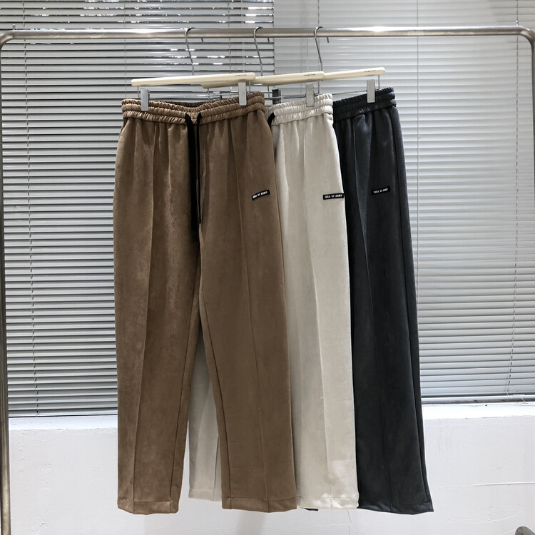 New in autumn! [Z.W] American retro drawstring casual pants 7776# CLS