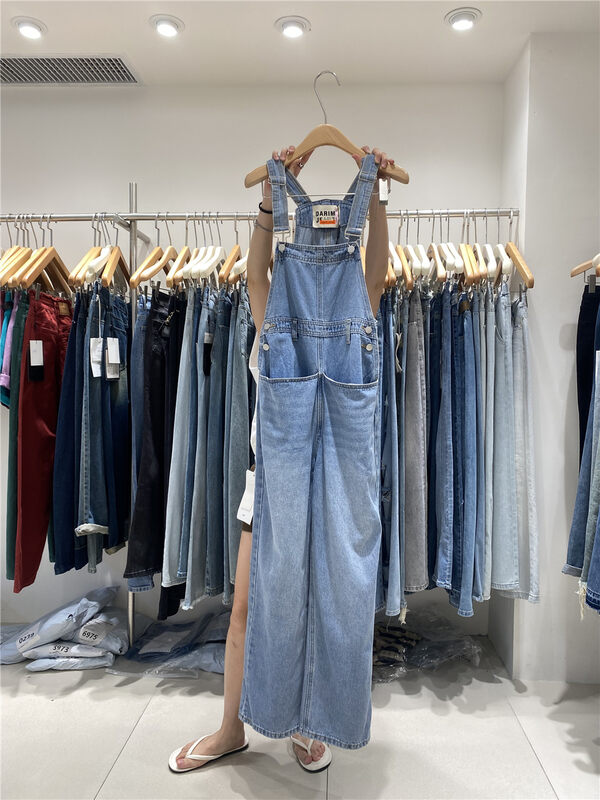 New in early autumn!【JEANS】Slim and comfortable all-match overalls N490# LSW