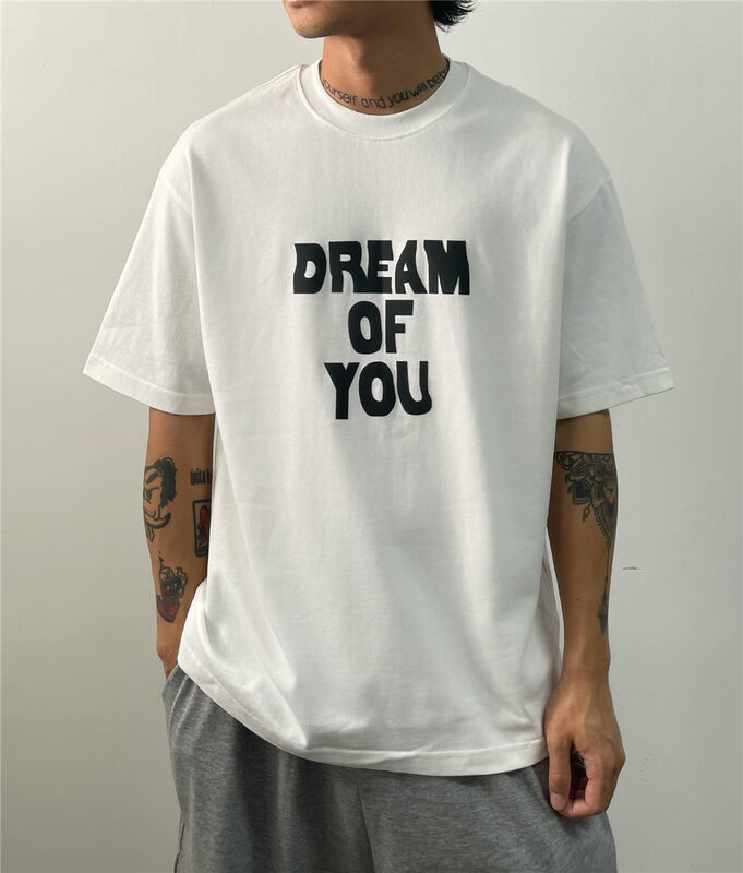 [TPY] Upgraded thick round neck texture all-match short-sleeved T-shirt 0016# CLS