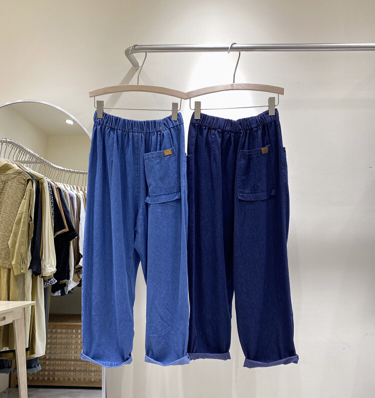 New in early autumn! [DA.7] Back pocket small standard jeans 6119# LSL