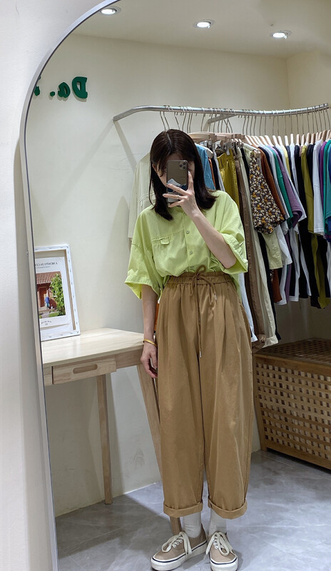 [DA.7] Japanese simple and versatile wide-leg casual pants 8926# LSL