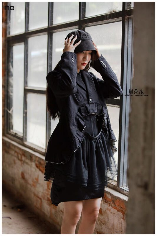 CXDHH [Strict Selection-Growing Grass into Trees] Korean Professional Casual Short Jacket XC12-21580# HLL