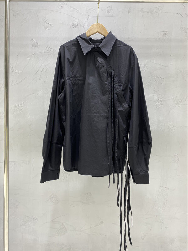 New in early autumn! [Strict selection - planting grass into trees] Korean version of the alphabet all-match shirt YS1-XC11-0554# GYJ
