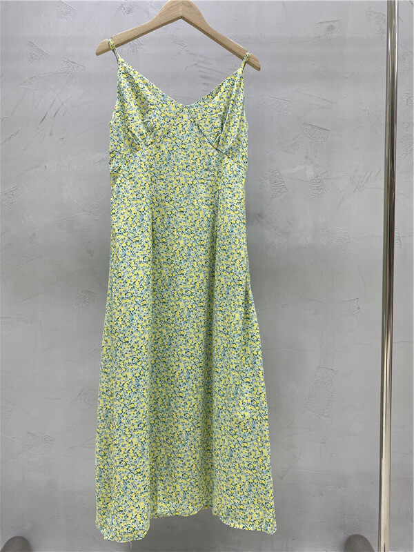 New in early autumn! [Strict selection-planting grass into trees] sling lady floral dress YS1-XC21-19166-G# GYJ