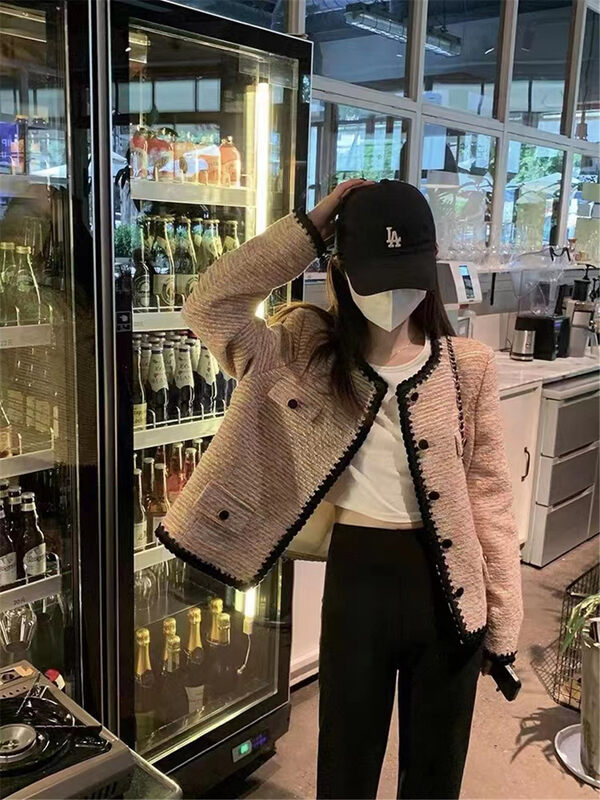 New in autumn! [MOSAIC] Xiaoxiang style comfortable short coat 225118# CQW