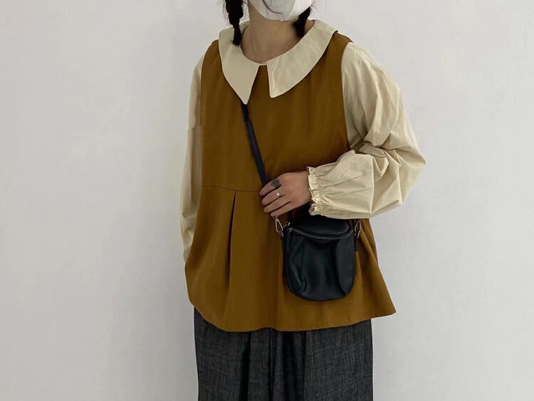New in early autumn! [DA.7] Japanese literary loose vest 3122# LSL