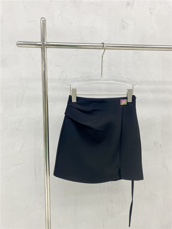 CXDHH [Strict Selection-Growing Grass into Trees] Hips All-match Slit Skirt XC10-A221-9012# JJ