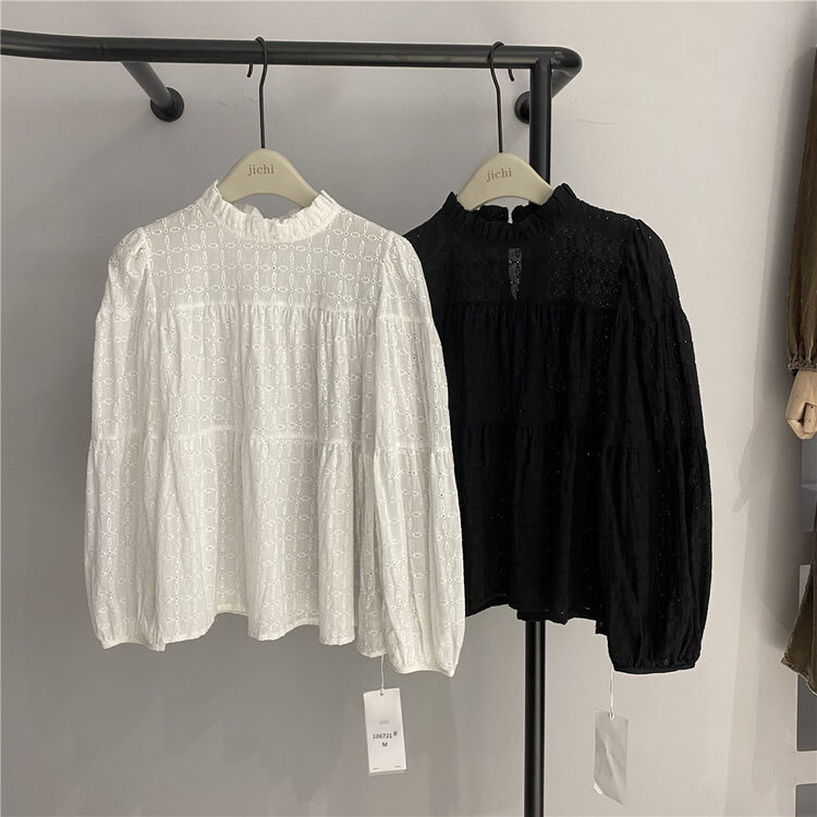New in autumn! [ZICCI] Korean version of sweet and gentle shirt 106721# XYJ
