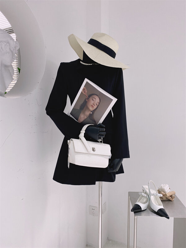 CXDHH [Strict Selection-Growing Grass into Trees] Korean Version Square Neck Single Breasted Suit XC21-19085-G# OZQ