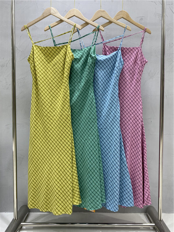 New in early autumn! [Strict selection-planting grass into trees] suspender solid color sexy dress YS1-XC16-18033-Y# GYJ