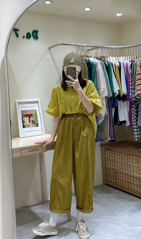 [DA.7] Japanese simple stitching ultra-thin casual pants 8975# LSL