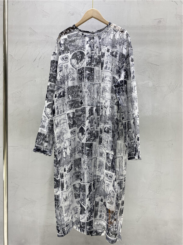 New in early autumn! [Strictly selected-planting grass into trees] tie-dye elegant dress YS1-XC11-60587# GYJ