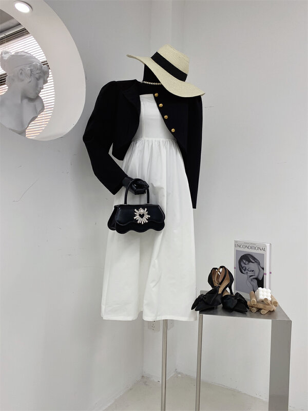 CXDHH [Strict Selection-Growing Grass into Trees] Korean Fashion Versatile Short Jacket XC22-12437-R# OZQ