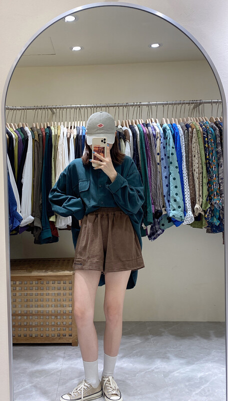 Autumn is new! [DA.7] Letter Versatile High Waist Casual Shorts YS1-6126# LSL