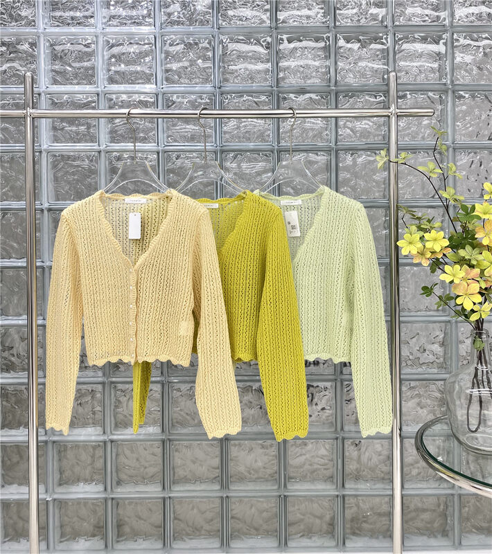 CXDHH [Strict Selection-Growing Grass to Become Trees] V-Neck Gentle Wind Slim Shirt (20% Wool) XC22-13624-R# JHY