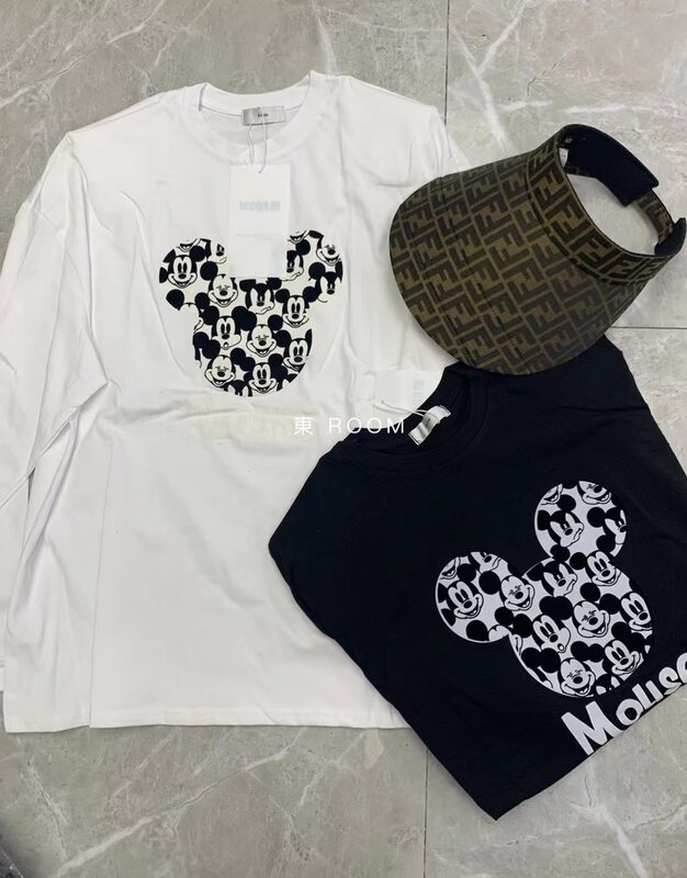 New in early autumn! [East ROOM] Mickey all-match printed long-sleeved T-shirt 9719# WTT