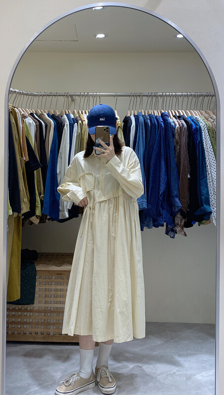 New in early autumn! [DA.7] Japanese characteristic pocket dress YS1-3101# LSL