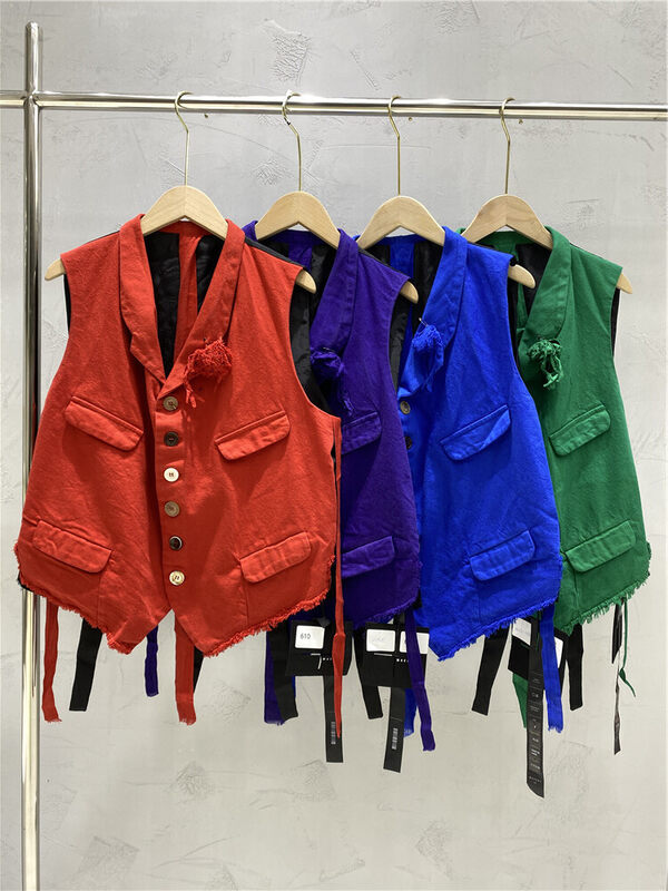 New in early autumn! [Strict selection - planting grass into trees] fashionable big-name vest YS1-XC12-21515B# GYJ