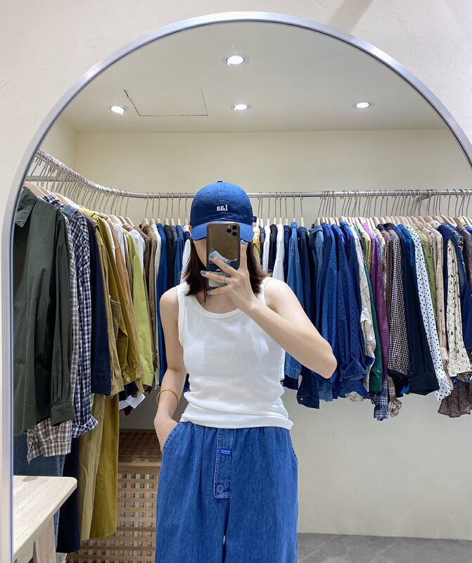 【DA.7】Simple Solid Color Slim Short Vest/Sling 3163# LSL