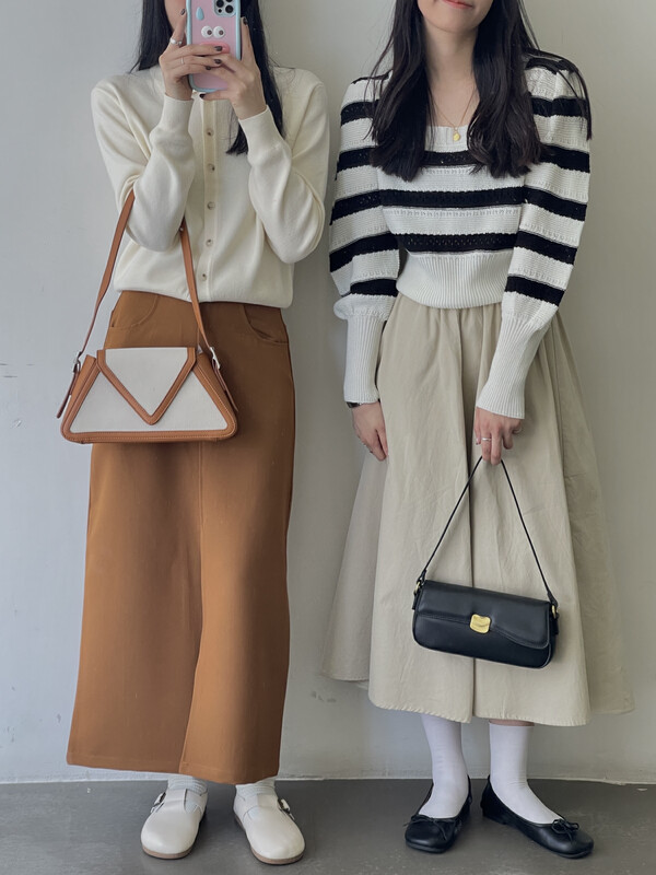 【MISSLAN】ins retro linen color matching bucket messenger shoulder bag E198# XJ