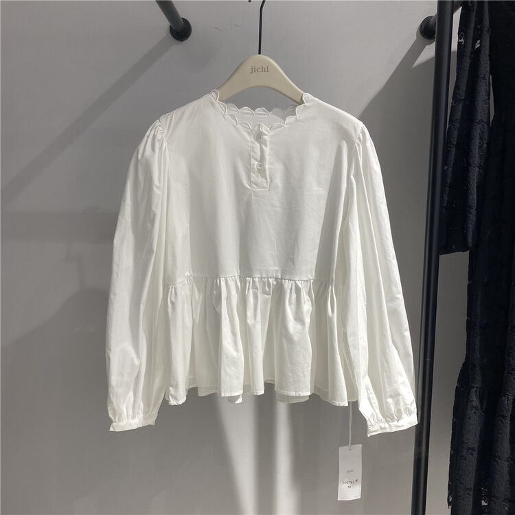 New in autumn! [ZICCI] Sweet and gentle knitted cardigan with lace 106767# XYJ