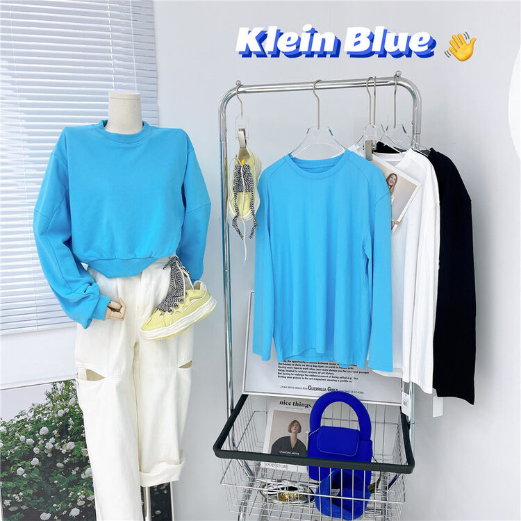 CXDHH [Strict Selection-Growing Grass into Trees] Korean Casual Pullover Long Sleeve T-Shirt XC11-80503# ZYH
