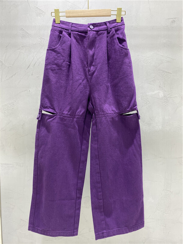 New in early autumn! [Strict selection - planting grass into trees] Korean wide-leg loose casual pants (with detachable trousers) YS1-XC11-0522# GYJ