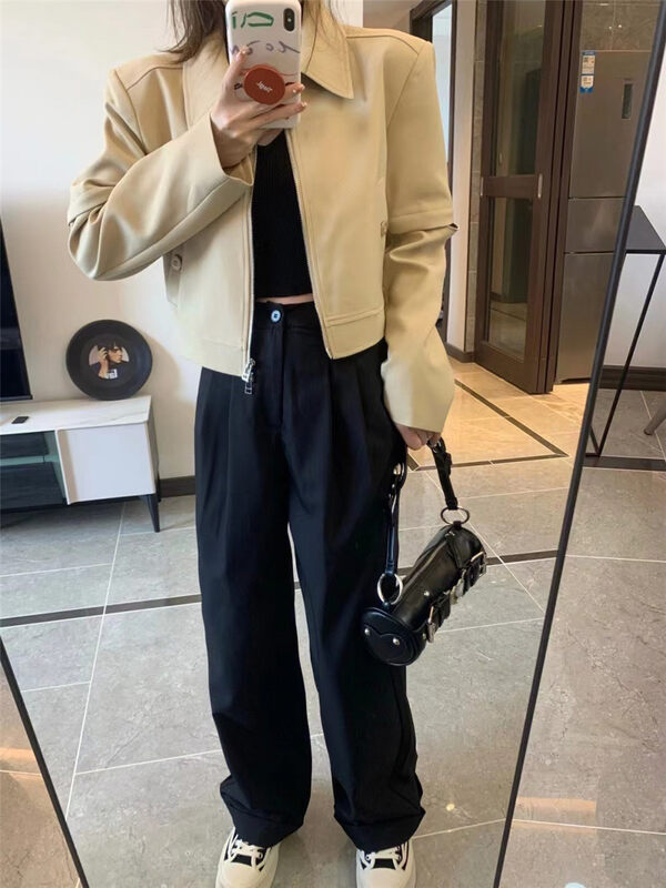 New autumn models! [Clothing] niche design hollow sleeves jacket jacket 1292# PCZ
