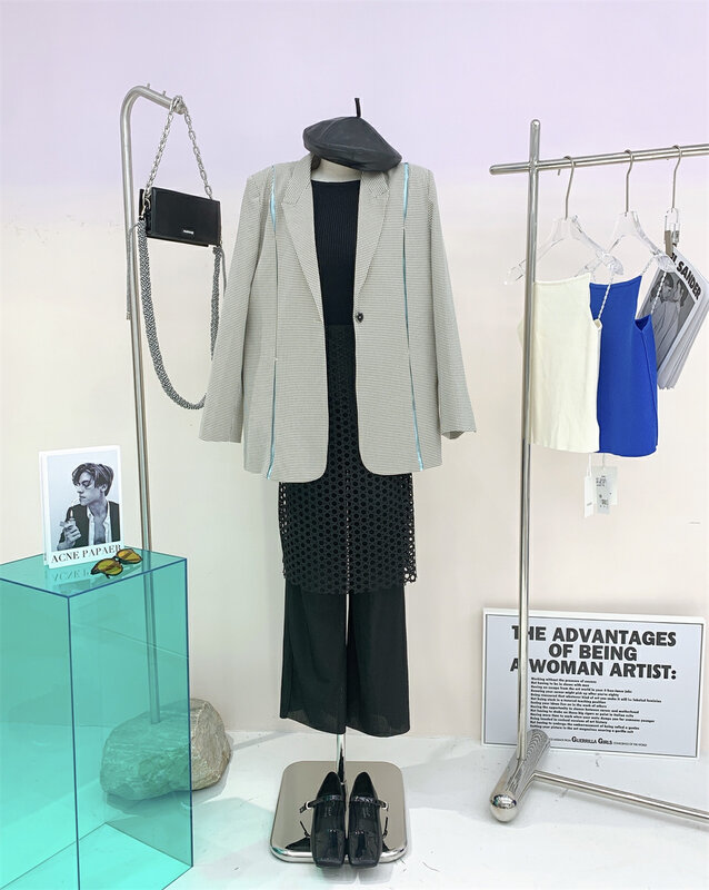 CXDHH [Strict Selection-Growing Grass into Trees] Korean Professional Solid Color Suit XC15-31986# OZQ