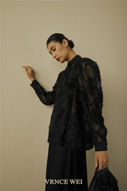 New in autumn! [VRNCE] big-name simple long-sleeved pullover shirt 5331A# XYJ
