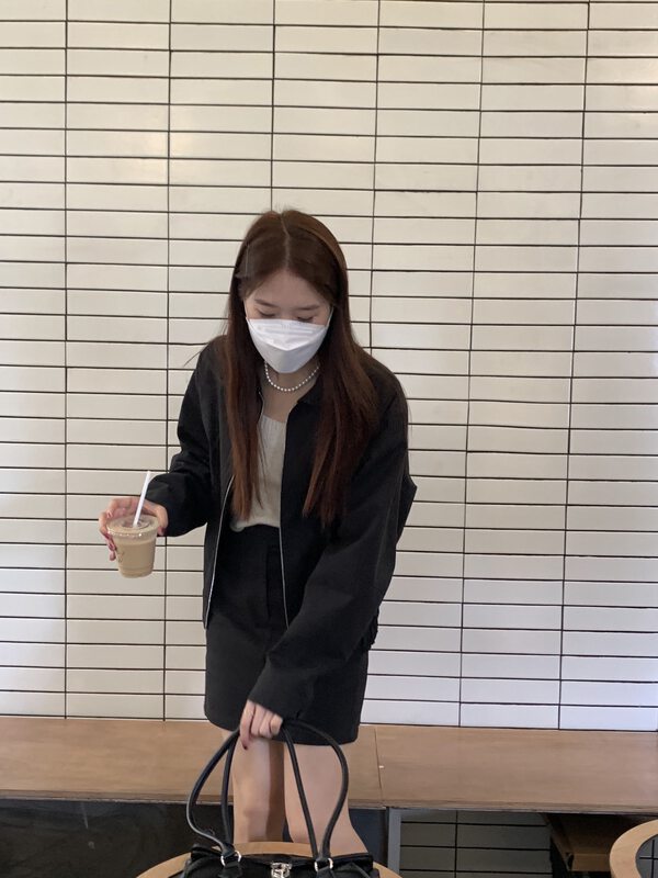 New in autumn! [IN BY IN] Casual Simple Short Skirt 1133# ZJY