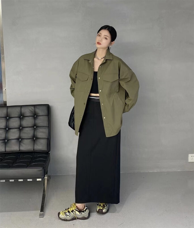 New in autumn! [HYSO] loose and fashionable all-match short coat 80011# XJ