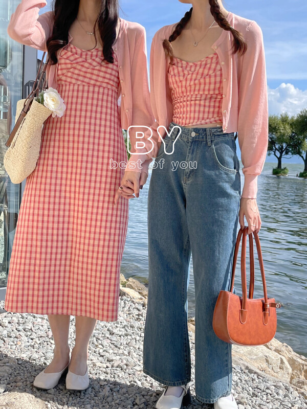 New in early autumn!【BEST OF YOU】Fashion Plaid Dress 9915# HBX