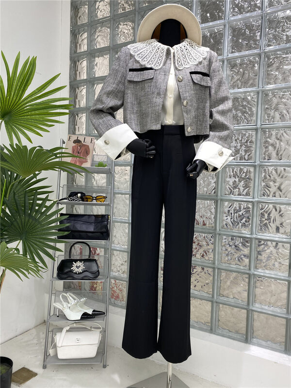 CXDHH【DT CLASSIC】Korean Straight Casual Trousers YS1-XC15-31759# JHY