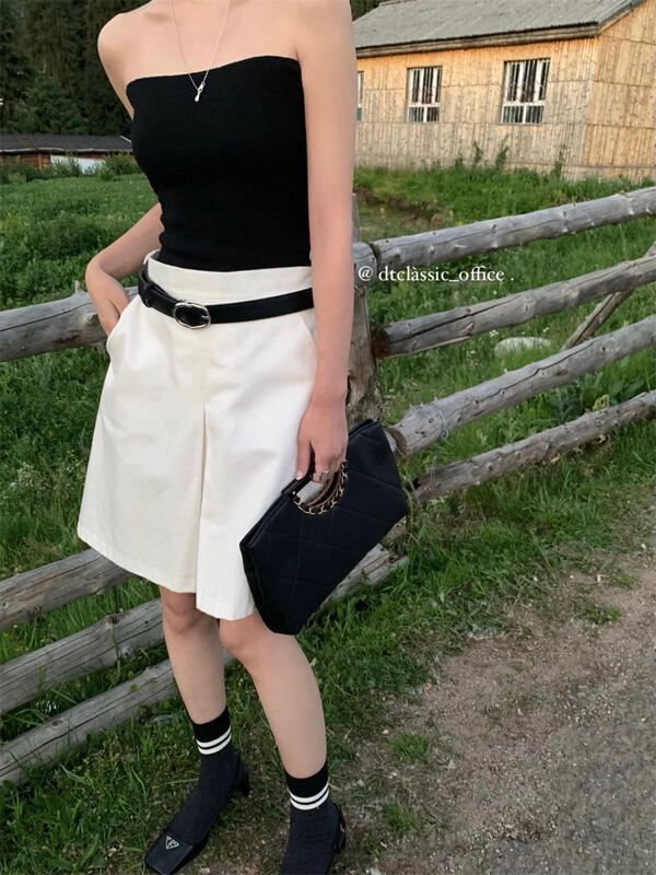 New in early autumn!【DT CLASSIC】High waist pleated age-reducing skirt D4849-a1# JHY
