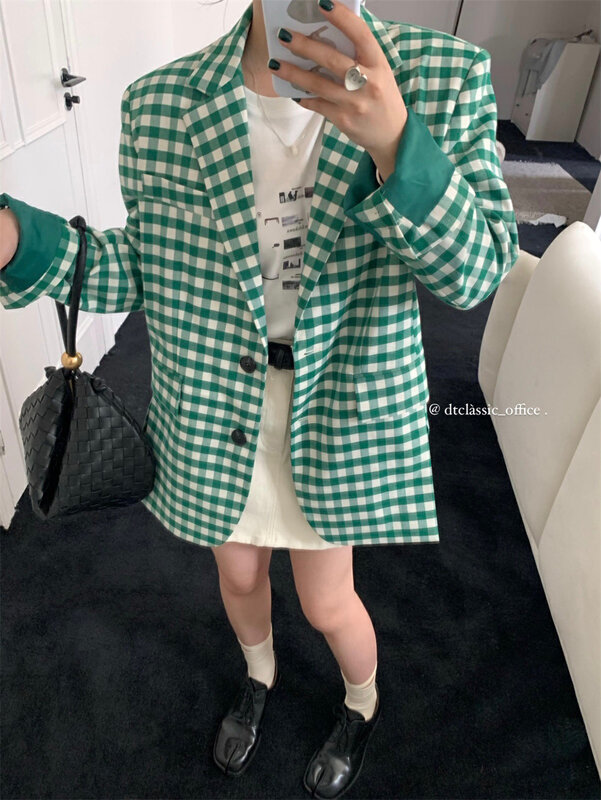 New in early autumn!【DT CLASSIC】Elegant, fashionable and versatile loose suit D5077-A2# JHY