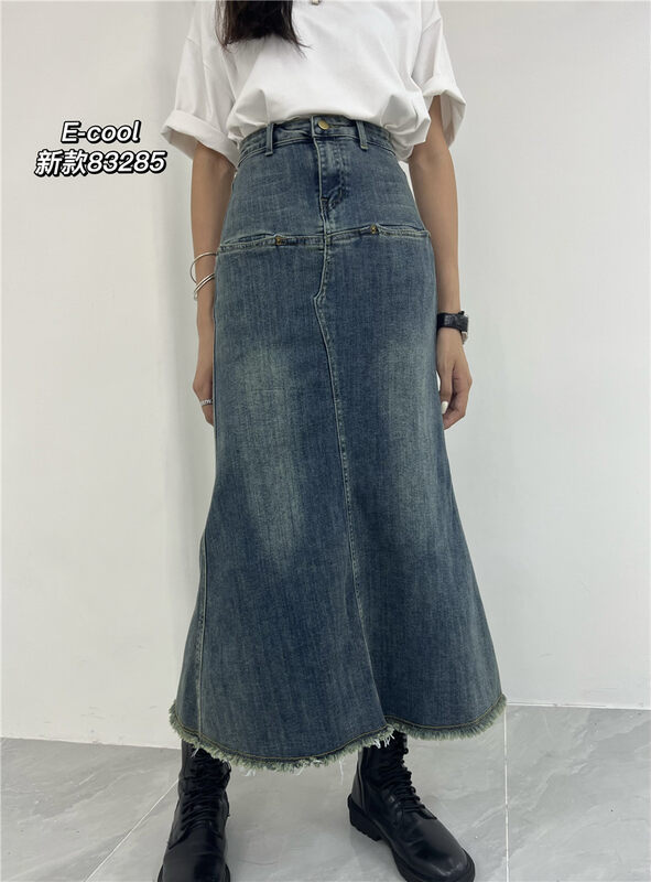 New in autumn! [Pants and jeans] Korean version of the retro fishtail skirt YS1-83285# HJY