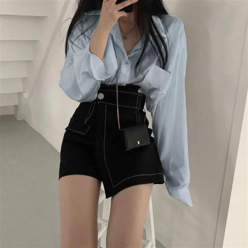 Light cooked Hong Kong style suit female design sense autumn high-end sense foreign style net red fried street sweet and cool fashion two-piece suit