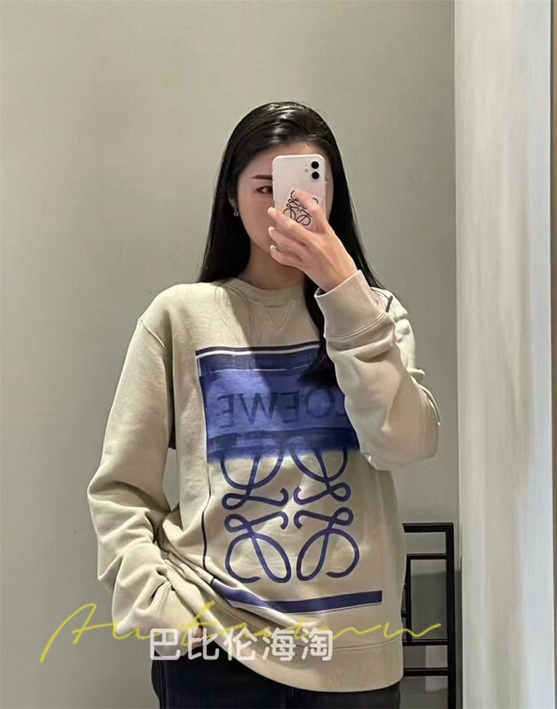 New in autumn! [DIDI] casual round neck loose printed sweater YS1-6129# OZQ