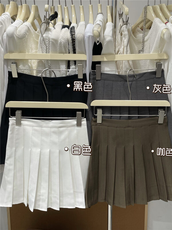 New in early autumn!【JULIA】High waist pleated slim skirt 5071# PCZ