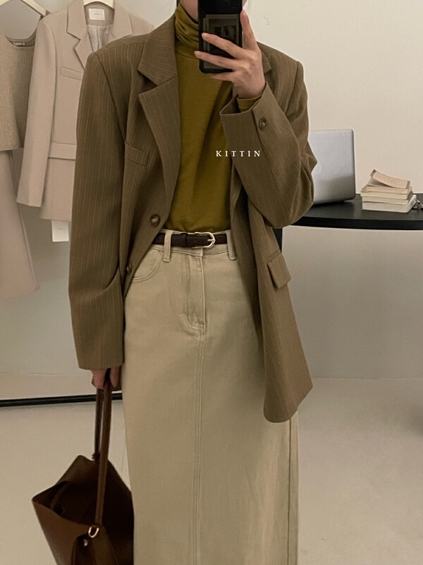 【KITTIN】Korean quality herringbone suit 270