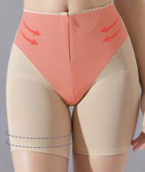 Butt-lifting abdomen underwear women's summer shaping waist, buttocks, small belly, lower abdomen, low mid-waist body sculpting pants, thin