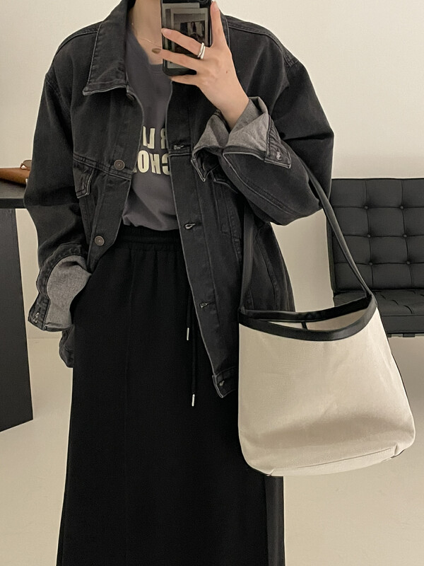 【KITTIN】Korean Classic Denim Jacket 235