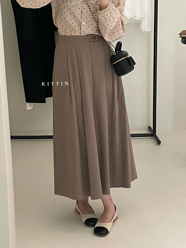 【KITTIN】Korean modal cotton skirt 678