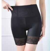 [Three-purpose trousers] high-waisted abdomen safety pants stovepipe slimming thin waist leggings anti-light three-point breathable underwear