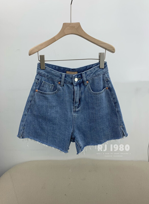 [1980] Fashionable pocket stitching niche denim shorts 63301# JHY