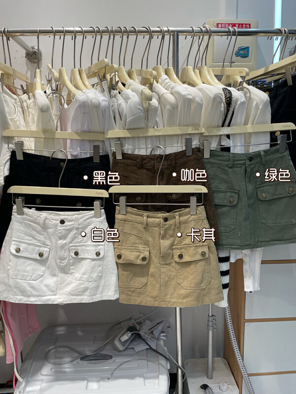 New in early autumn!【JULIA】Fashion and simple tooling pocket culottes YS1-665# PCZ