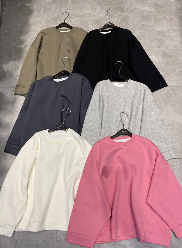 New in autumn! [DIDI] Simple round neck solid color sweater YS1-6132# OZQ
