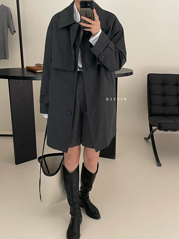 【KITTIN】Korean Casual Parker Windbreaker 256