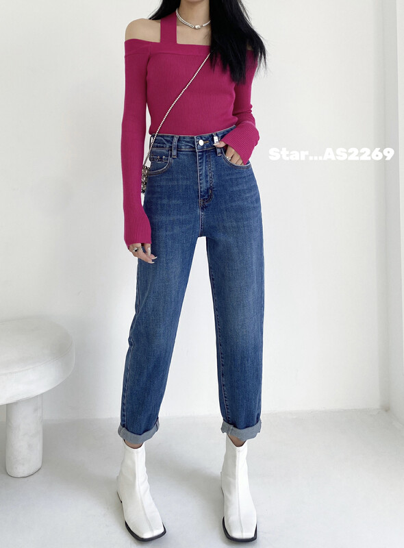 [STAR] New basic all-match advanced slimming harem jeans AS2269 in autumn